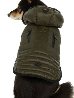 Pajar Pup Pajar Canada Eddie Parka Dog Coat Jacket Military Green XXL
